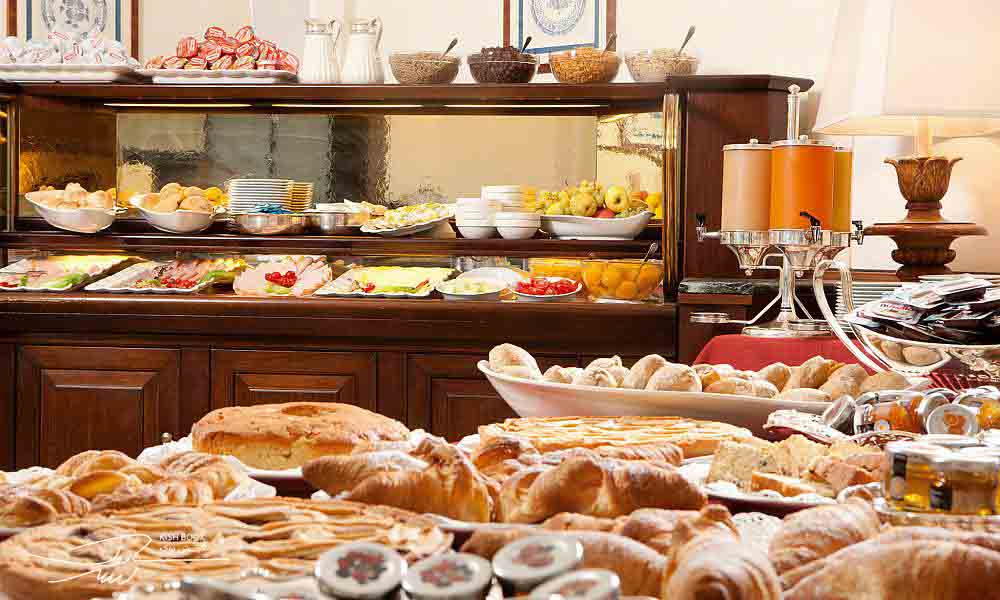 بوفه صبحانه در هتلهای کیش